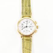 18CT GOLD EBERHARD & CO WRIST WATCH