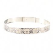 GEORG JENSEN HALLMARKED SILVER BANGLE BRACELET