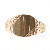 HALLMARKED 9CT GOLD SIGNET RING