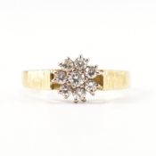 VINTAGE GOLD & DIAMOND DRESS RING