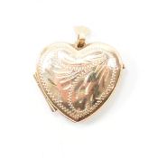 HALLMARKED 9CT GOLD HEART LOCKET