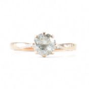 HALLMARKED 9CT GOLD SOLITAIRE RING