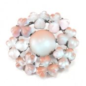 VICTORIAN SAPHIRET SHAMROCK BROOCH