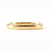 HALLMARKED 22CT GOLD BAND RING