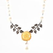 925 SILVER & PEARL NECKLACE