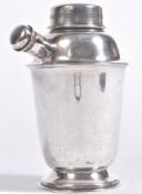 ART DECO SILVER-PLATED COCKTAIL SHAKER