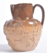 LATE 19TH CENTURY DOULTON LAMBETH HARVEST WARE JUG