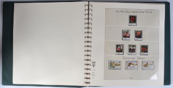 STAMPS - ISLE OF MAN - UNUSED DECIMAL STOCK BOOK