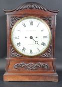 CONDLIFF OF LIVERPOOL ROSEWOOD BRACKET CLOCK