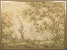 LARGE 20TH CENTURY TAPESTRY WALL HANGING