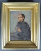 19TH CENTURY SPANISH SCHOOL OIL ON BOARD