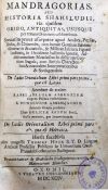 MANDRAGORIAS SEU HISTORIA SHAHILUDII 1694