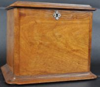 19TH CENTURY WALNUT TALL BOX