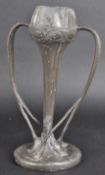 TUDRIC PEWTER VASE IN THE MANNER OF ARCHIBALD KNOX