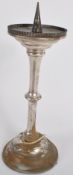 20TH CENTURY PINE CHURCH ALTAR CANDLE STICK