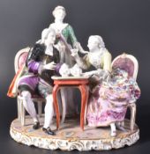 19TH CENTURY MEISSEN FIGURINE GROUP