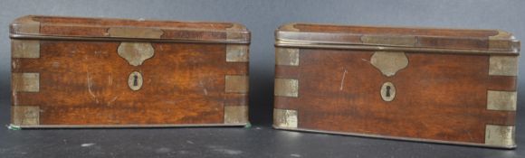 A PAIR OF J&J COLEMAN MUSTARD TINS