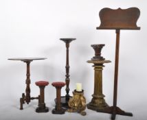 COLLECTION OF 19TH CENTURY FURNITURE