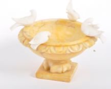 19TH CENTURY ROMAN ITALIAN MARBLE BIRD BATH