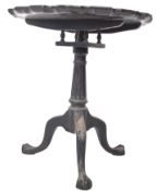19TH CENTURY VICTORIAN AESTHETIC MOVEMENT TRIPOD TABLE
