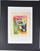 ABSTRACT WATERCOLOUR PAINTING