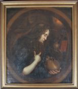 18TH CENTURY OIL OF PENITENT MAGDALENE