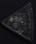 15TH CENTURY BRONZE MAGIC SQUARE CHARM