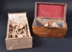 COLLECTION OF 19TH CENTURY MEDICAL HUMAN BONES