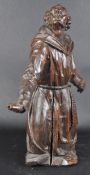 19TH CENTURY RELIGIOUS HAND CARVED FIGURE