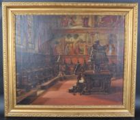 SANTA MARIA NOVELLA OIL ON CANVAS BY EDITH MORRIS