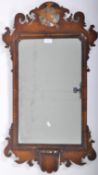 19TH CENTURY REGENCY MAHOGANY AND GILT PIER MIRROR