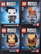 LEGO SETS - FOUR BRICK HEADZ - 41594 - 41601 - 41599 - 41600