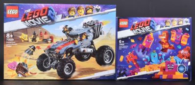 LEGO SETS - TWO LEGO MOVIE - 70829 & 70825 - ESCAPE BUGGY AND BUILD WHATEVER BOX!