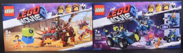 LEGO SET - TWO LEGO MOVIE SETS - 70826 - 70827