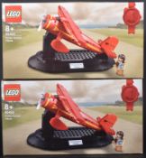 LEGO SETS - TWO AMELIA EARHART TRIBUTE - 40450