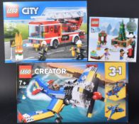 LEGO SETS - THREE ASSORTED LEGO SETS