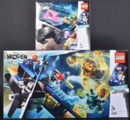 LEGO SET - TWO HIDDEN SIDES - 70429 & 40408 - STUNT PLANE & DRAGRACER