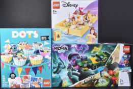 LEGO SETS - THREE ASSORTED LEGO SETS