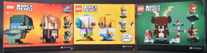 LEGO SETS - THREE BRICK HEADZ - 41632 - 40353 - 41614