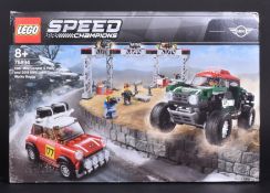 LEGO SET - SPEED CHAMPIONS - 75894 - MINI COPPER AND MINI JOHN COOPER.