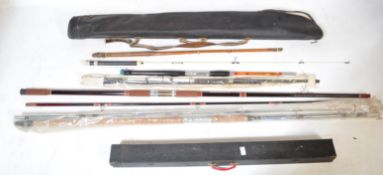 COLLECTION OF VINTAGE 20TH CENTURY FISHING RODS
