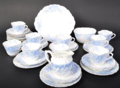 19TH CENTURY VICTORIAN GRAINGER MANNER PART TEA SERVICE