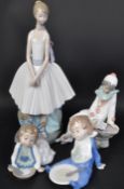 COLLECTION OF VINTAGE NAO BY LLADRO SPANISH PORCELAIN FIGURES