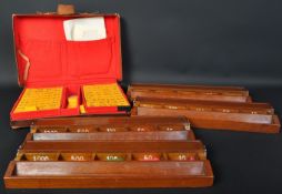 1920S CHINESE BAKELITE MAHJONG GAME IN CASE