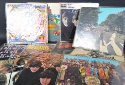 COLLECTION OF BEATLES LONG PLAY VINYL ALBUMS