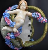 EARLY 19TH CENTURY AUSTRIAN ERNST WAHLISS PORCELAIN BASKET