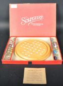BRITISH MANUFACTURE - SOLITARE MARBLE GAME