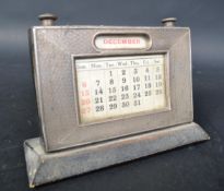 ART DECO DESK TOP DATE CALENDER ORGANISER