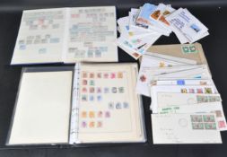 SOUTH AFRICA - COLLECTION OF STAMPS & POSTCARDS