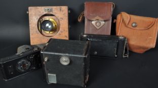 COLLECTION OF EARLY 20TH CENTURY CAMERAS